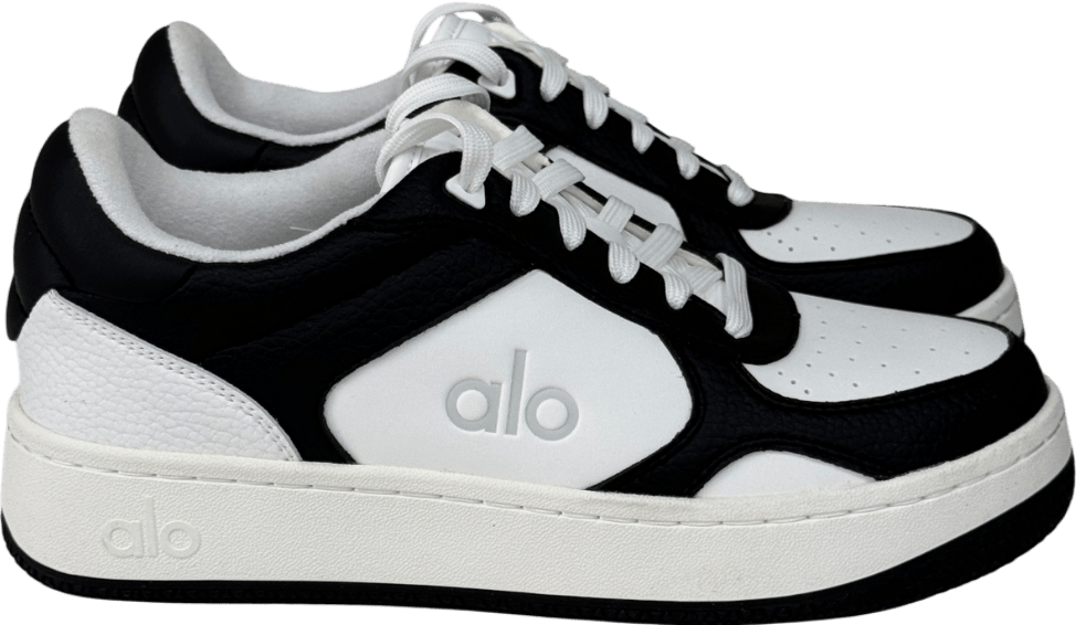 alo yoga White / Black Recovery Mode Trainers UK 5.5 EU 38.5 👠 - Reliked