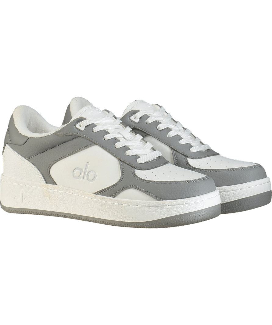 alo yoga White / Grey Recovery Mode Trainers UK 6.5 - Reliked