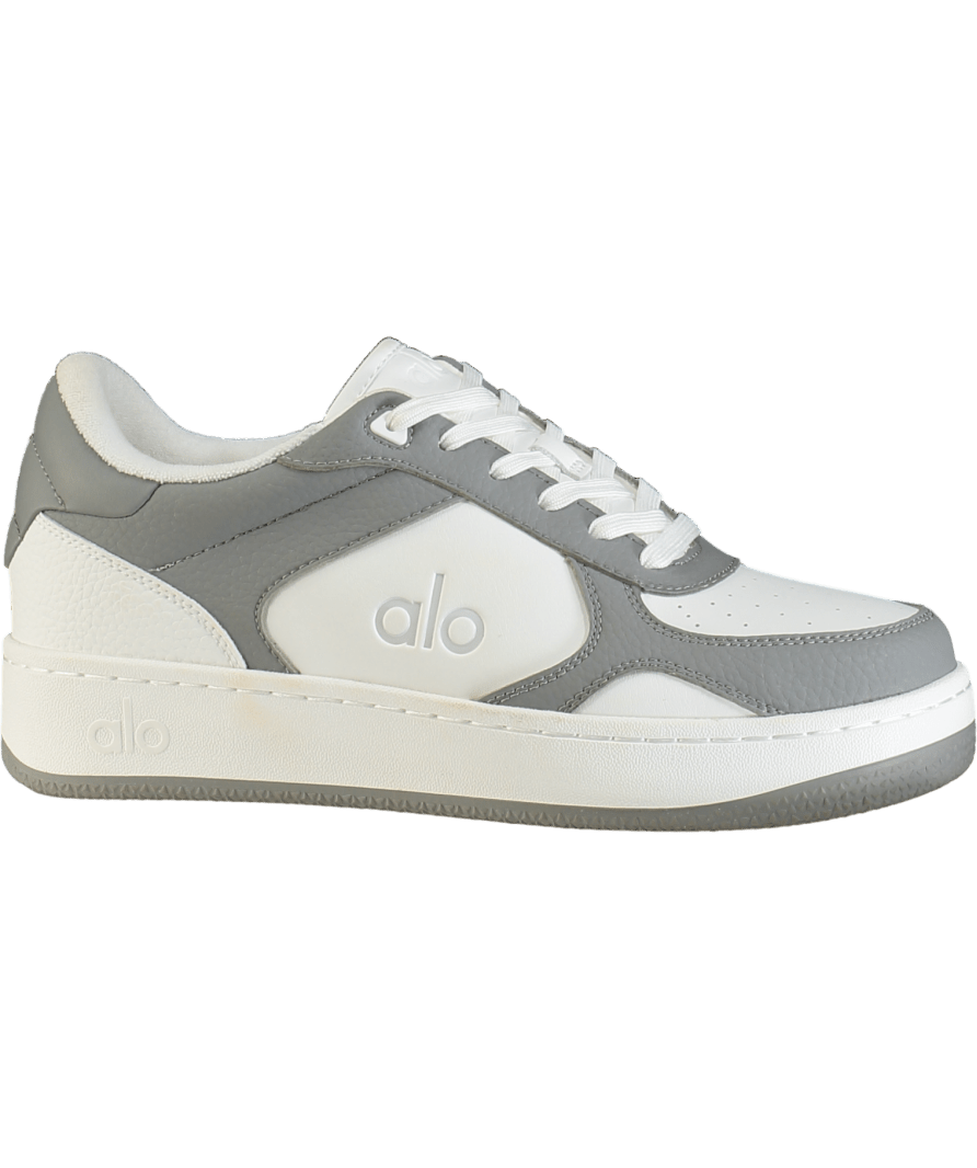 alo yoga White / Grey Recovery Mode Trainers UK 6.5 - Reliked