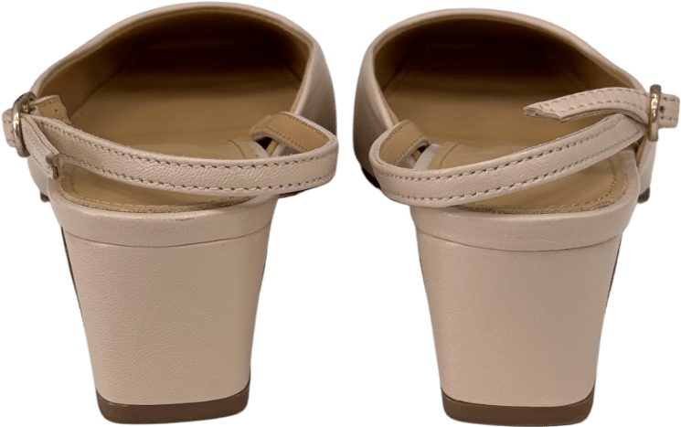 alohas Beige / Black 45mm Lindy Pumps UK 6 EU 39 👠 - Reliked