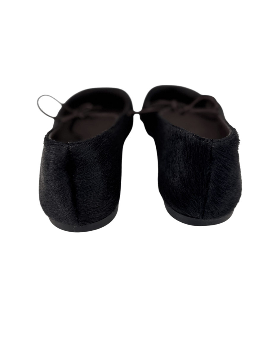 alohas Chocolate Brown Ponyskin Ballet Flats UK 5 EU 38 👠 - Reliked