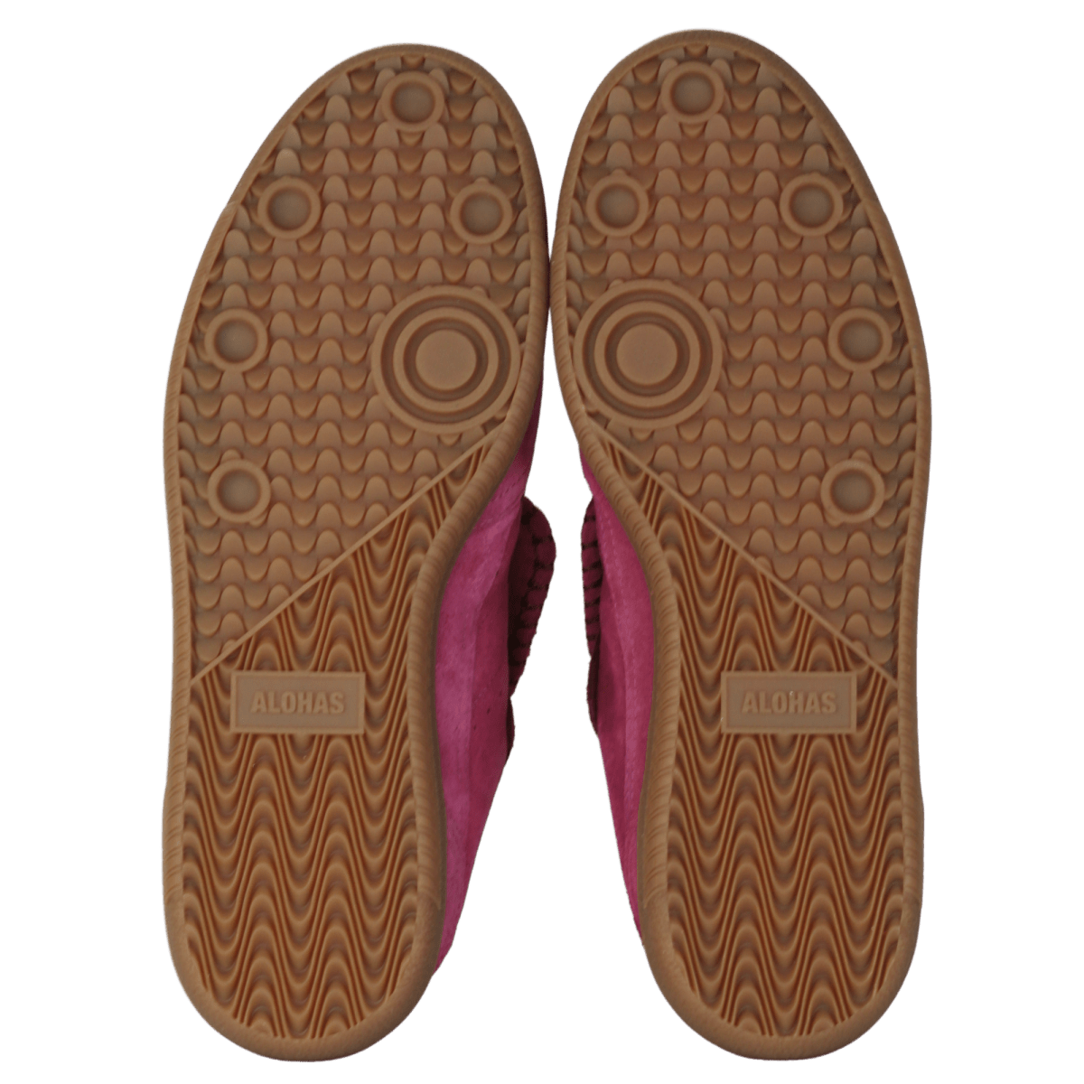 alohas Purple Tb.490 Club Suede Raspberry Leather Trainers UK 8 EU 41 👠 - Reliked