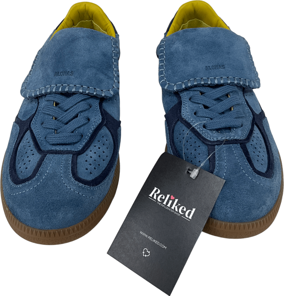 alohas Tb.490 Rife Trainers In Blue UK 8 EU 41 👠 - Reliked