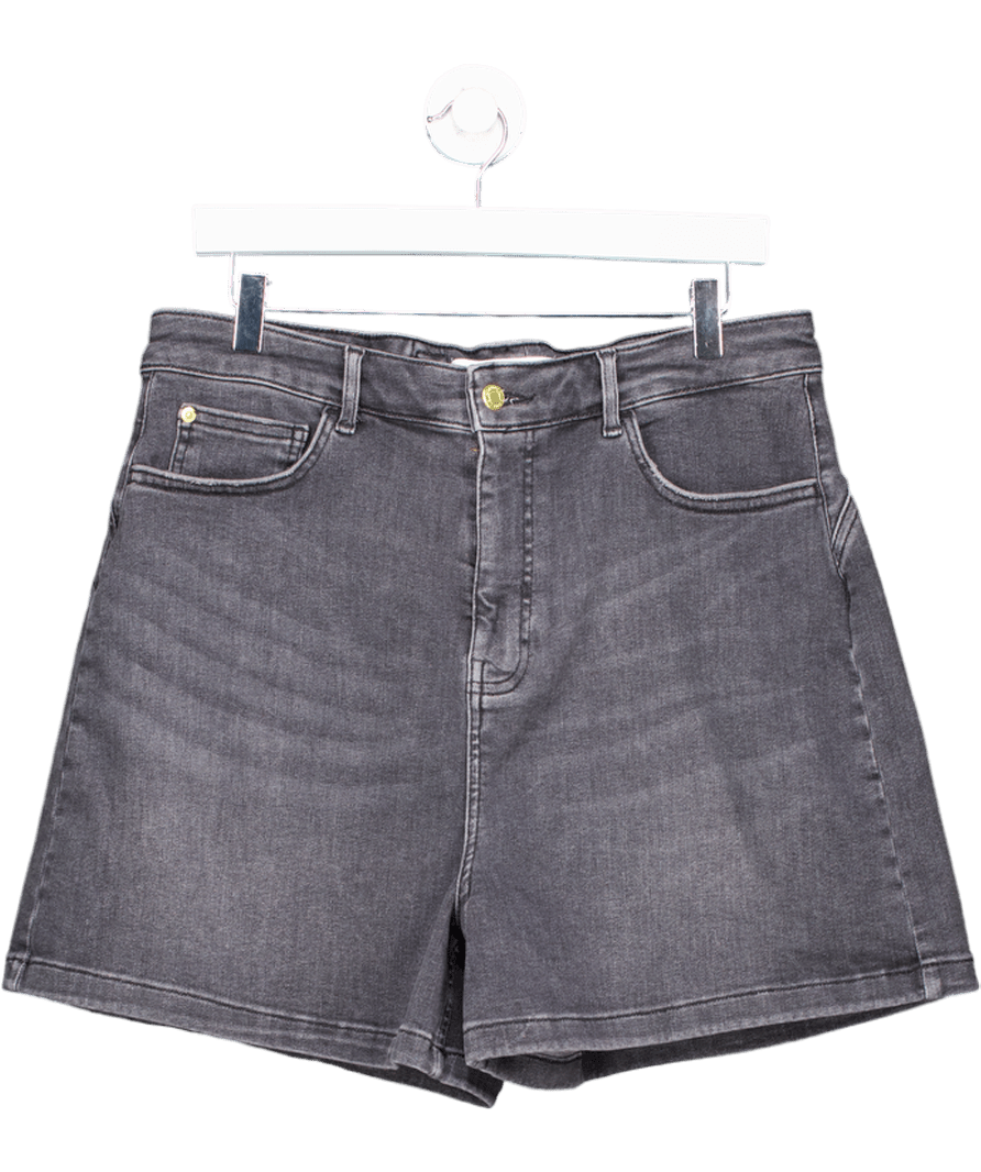 Ambela Grey Stretch Mom Short UK 18 - Reliked