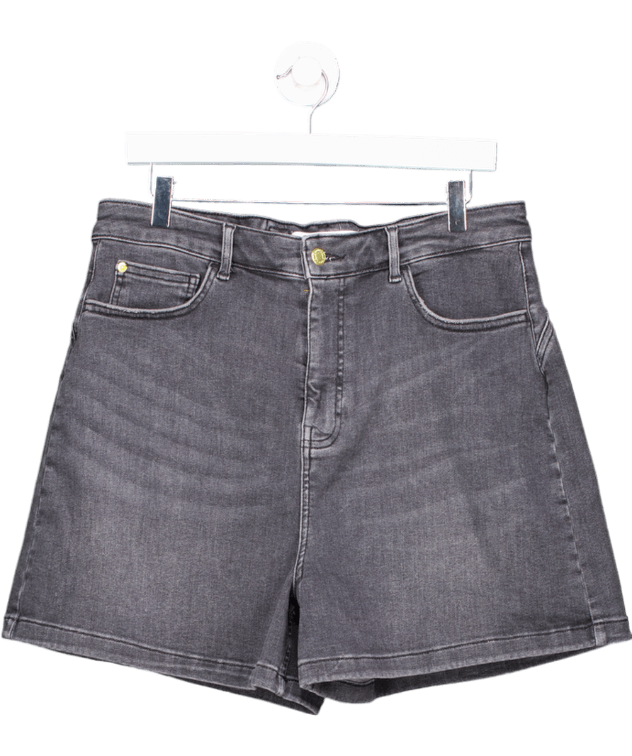 Ambela Grey Stretch Mom Short UK 18 - Reliked