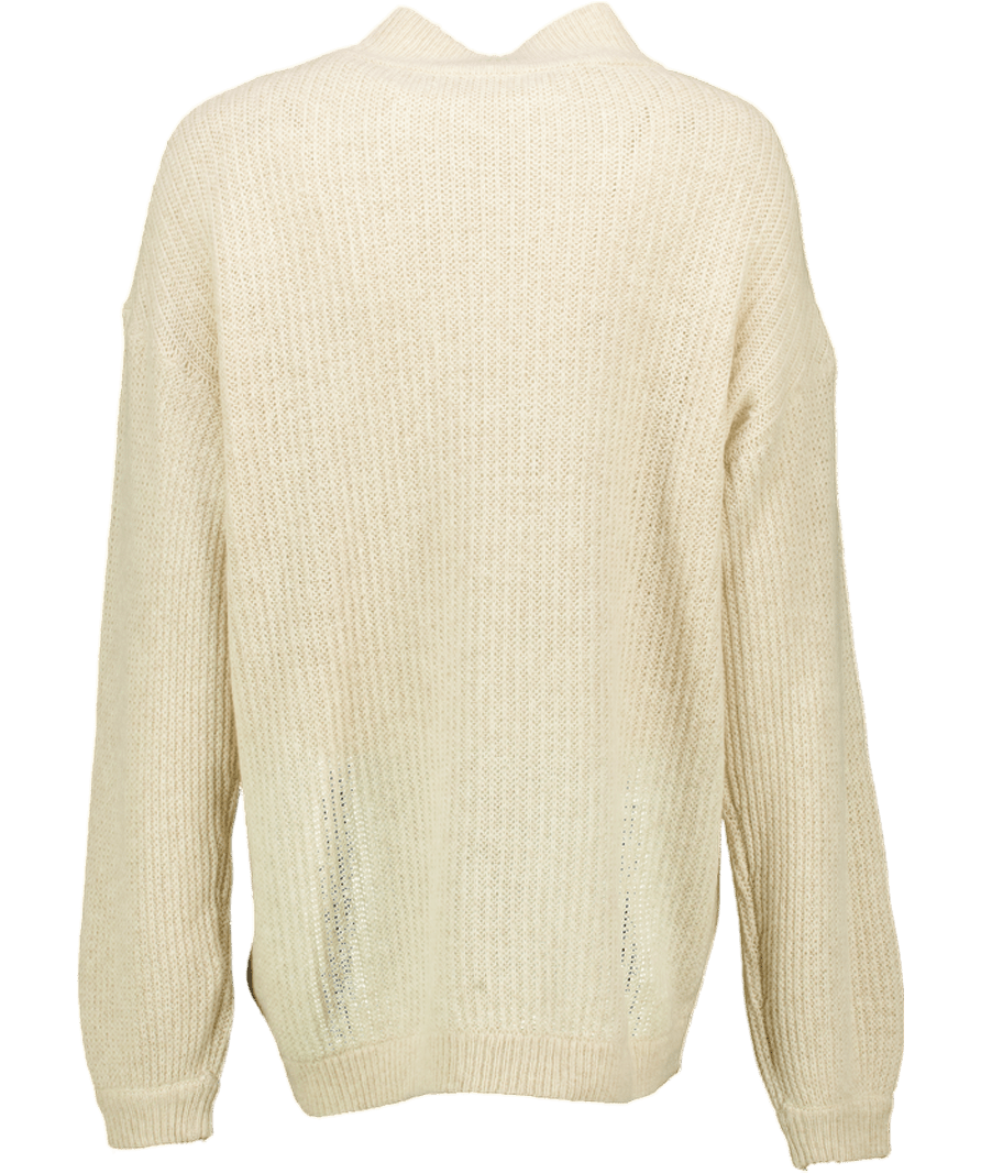 American Vintage Biscuit Beige Falyday Supersoft Jumper. UK XS/S - Reliked