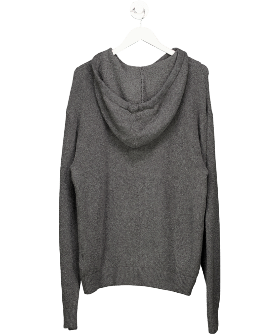 American Vintage Dark Grey Supersoft Blimy Hooded Sweater UK M/L - Reliked