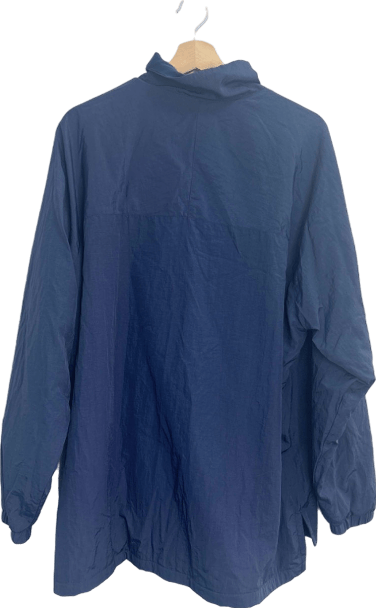 American Vintage Navy fleece lined parka jacket S/M - Reliked