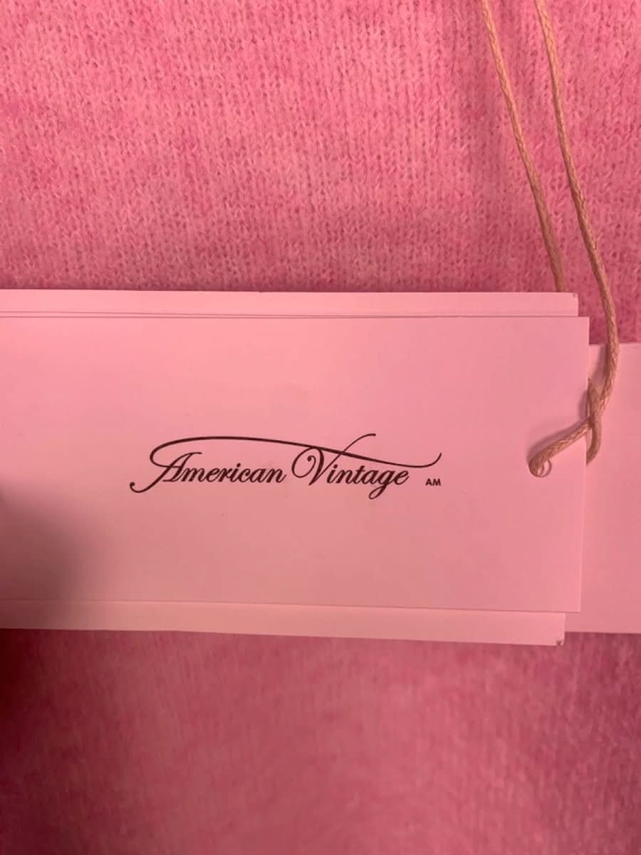 American Vintage Pink Damsville Supersoft Melange Top UK L - Reliked