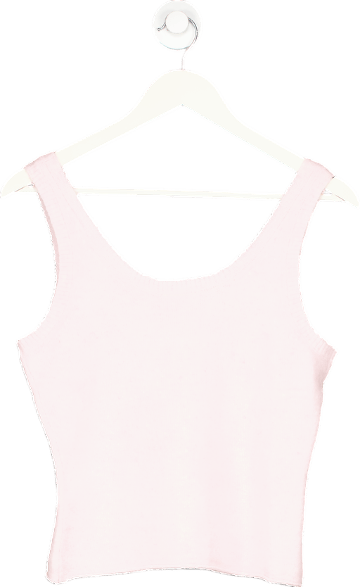 American Vintage Pink Damsville Supersoft Melange Top UK L - Reliked