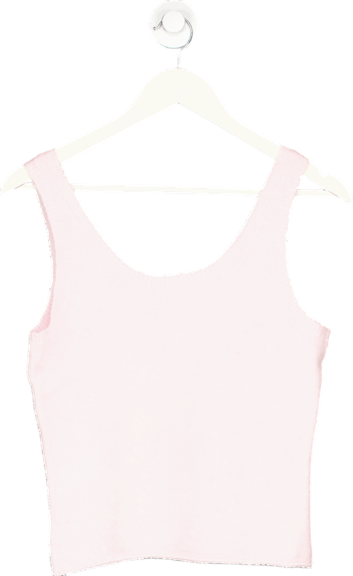 American Vintage Pink Damsville Supersoft Melange Top UK S - Reliked