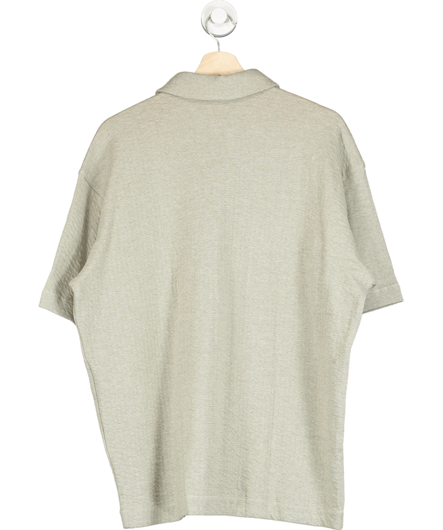 American Vintage Sage Green S/s Shirt UK S/M - Reliked