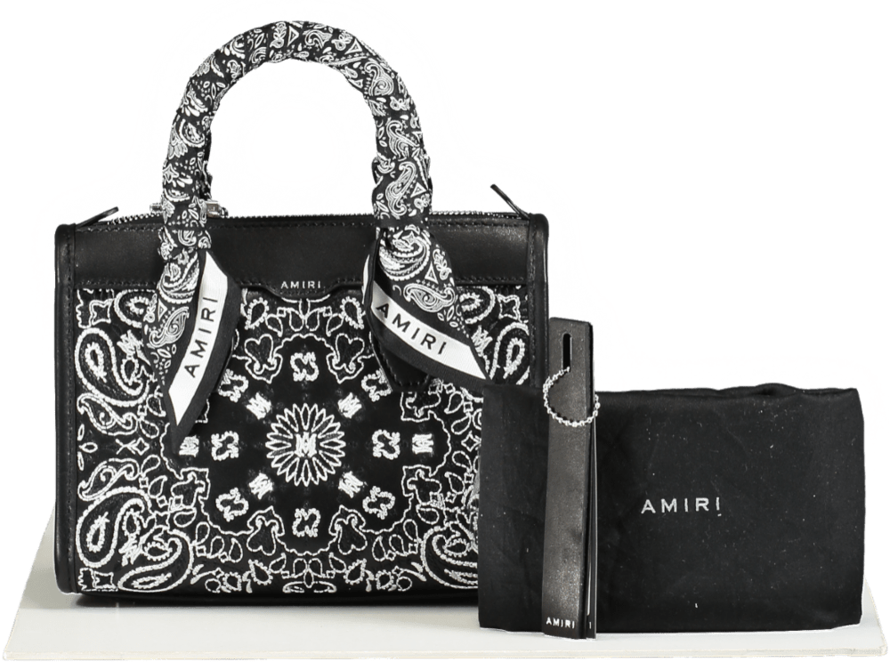 AMIRI Bandana Micro Triangle Handbag - Reliked