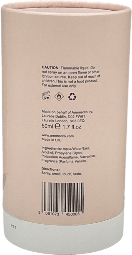 amorecco Late Night Gelato Lickable Parfum Fragrance 50ml - Reliked