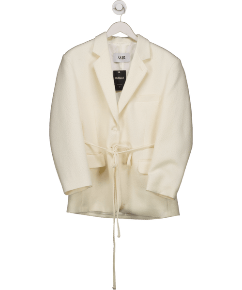 AMR London Cream Boucle Cammeo Blazer One Size - Reliked