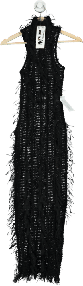 Amylynn Black Calla Dress UK 6 - Reliked