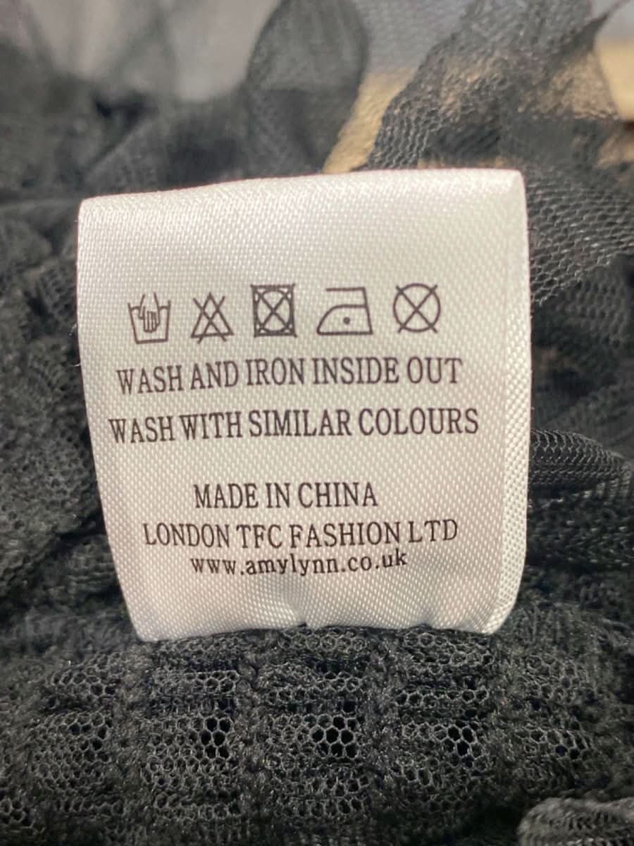 Amylynn Black Calla Dress UK 6 - Reliked