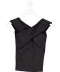 Andiata Black Abelena Cotton Top UK XS - Reliked