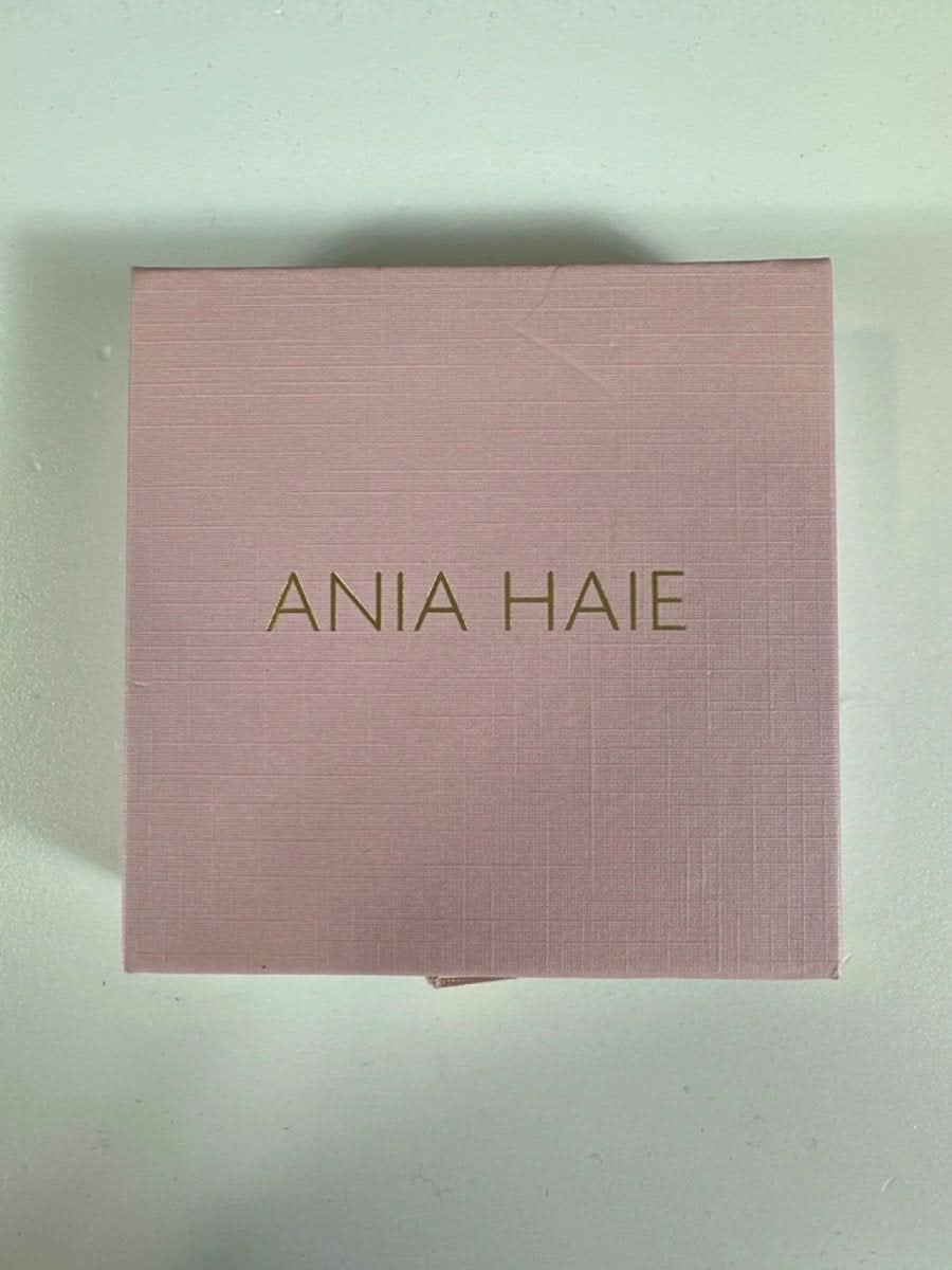 Ania Haie Silver Glam Rock Oval Hoop Earrings - Gift Boxed - Reliked