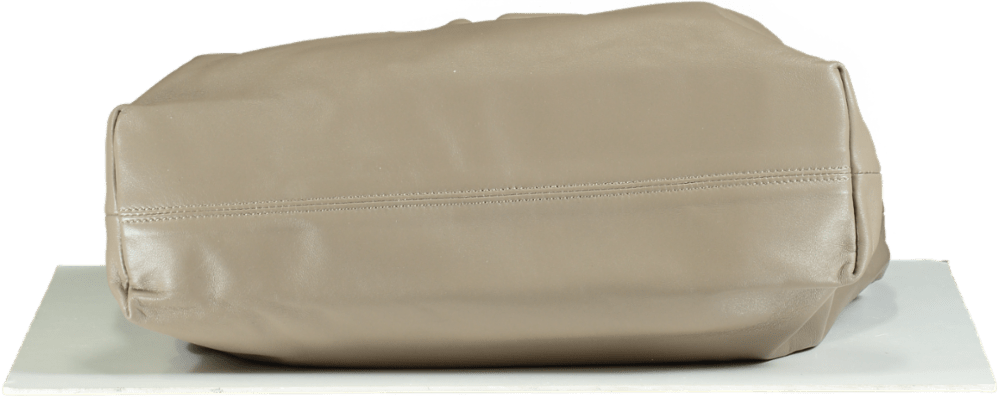 Anine Bing Taupe Chain Strap Shoulder Bag - Reliked