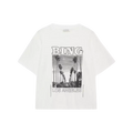ANINE BING White La Tour Louis T-shirt UK S
