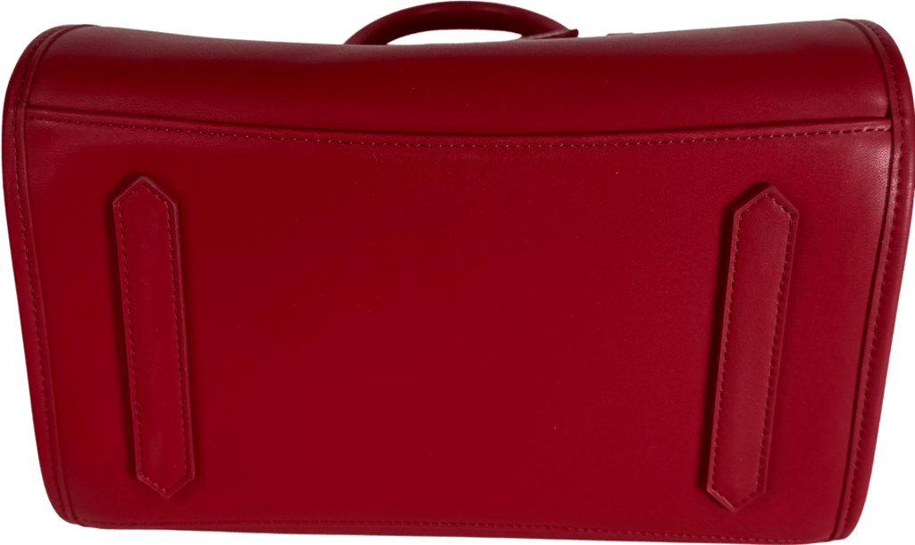 ANNA LOCH Red Rcl Leather Morgan Tote Bag With Crossbody Strap - Reliked