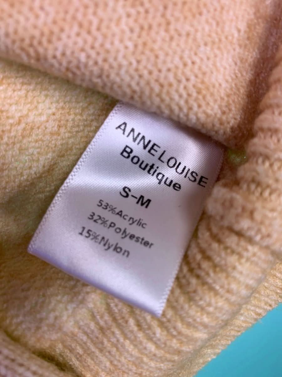 Anne Louise Boutique Beige Bow Embellished Jumper and Legging Set UK S/M - Reliked