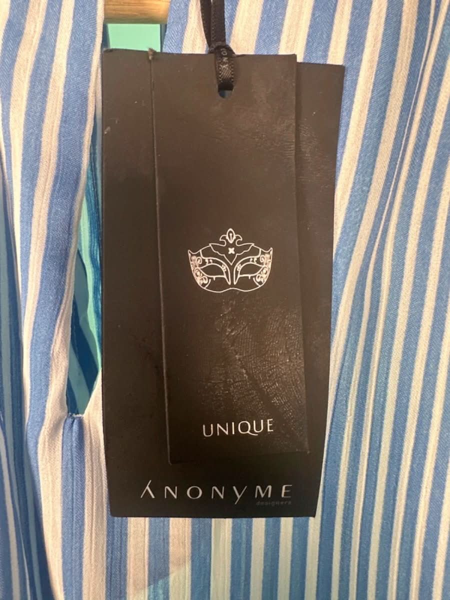 Anonyme Light Blue Claudia Top S - Reliked