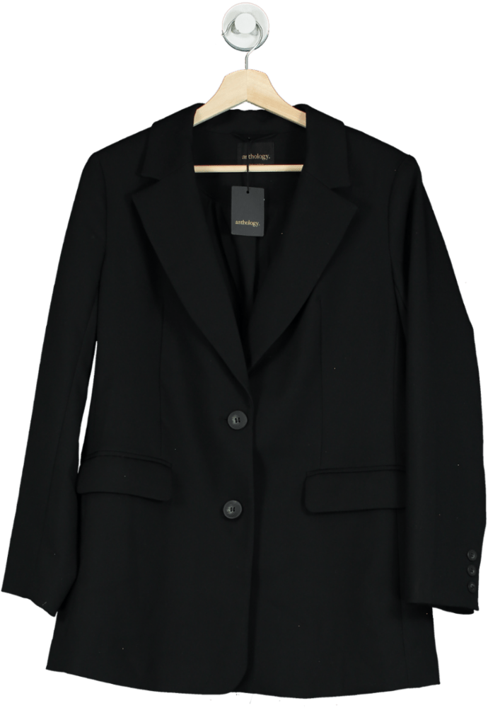 Anthology Black Blazer UK 10 - Reliked