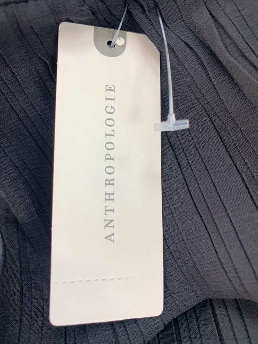 Anthropologie Black One - Shoulder Pleated Bodysuit M - Reliked