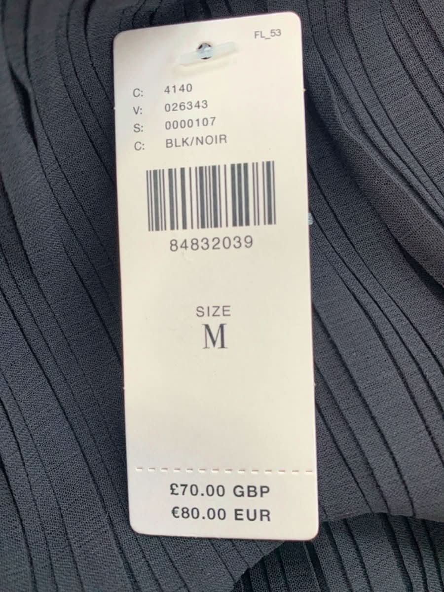 Anthropologie Black One - Shoulder Pleated Bodysuit M - Reliked