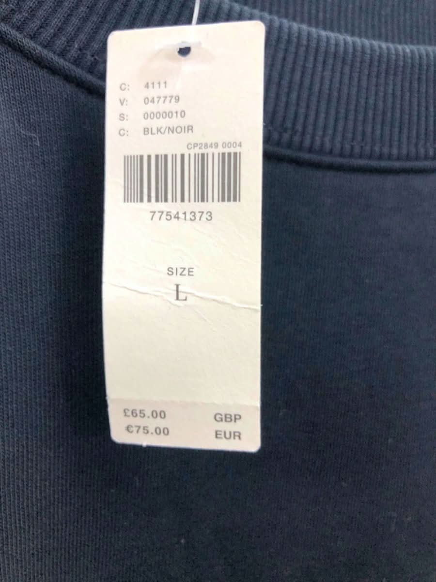 Anthropologie Black Sweatshirt L - Reliked