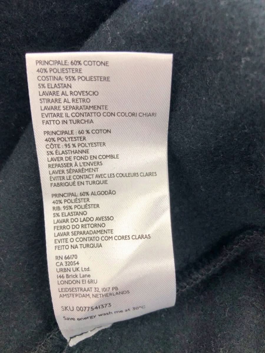 Anthropologie Black Sweatshirt L - Reliked