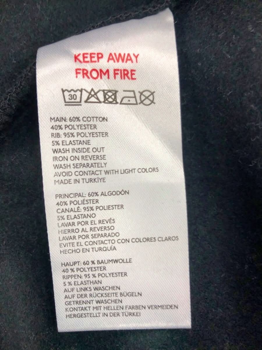 Anthropologie Black Sweatshirt L - Reliked