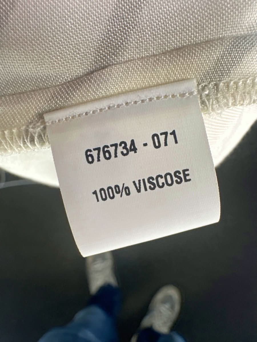 Anthropologie {Conditions Apply} White/Black Abstract Striped Maxi Dress UK 8 - Reliked