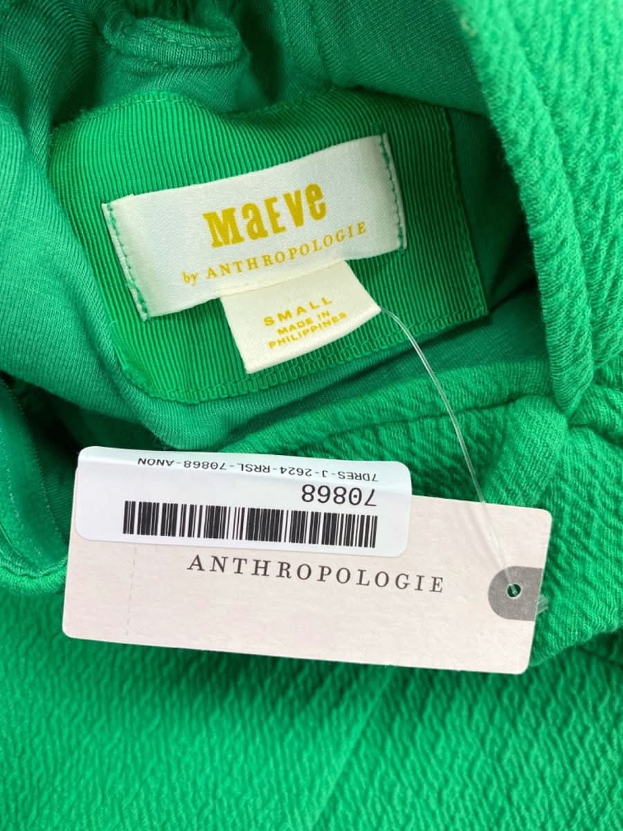 Anthropologie MaeveGreen Front Cutout Mini Dress UK S - Reliked