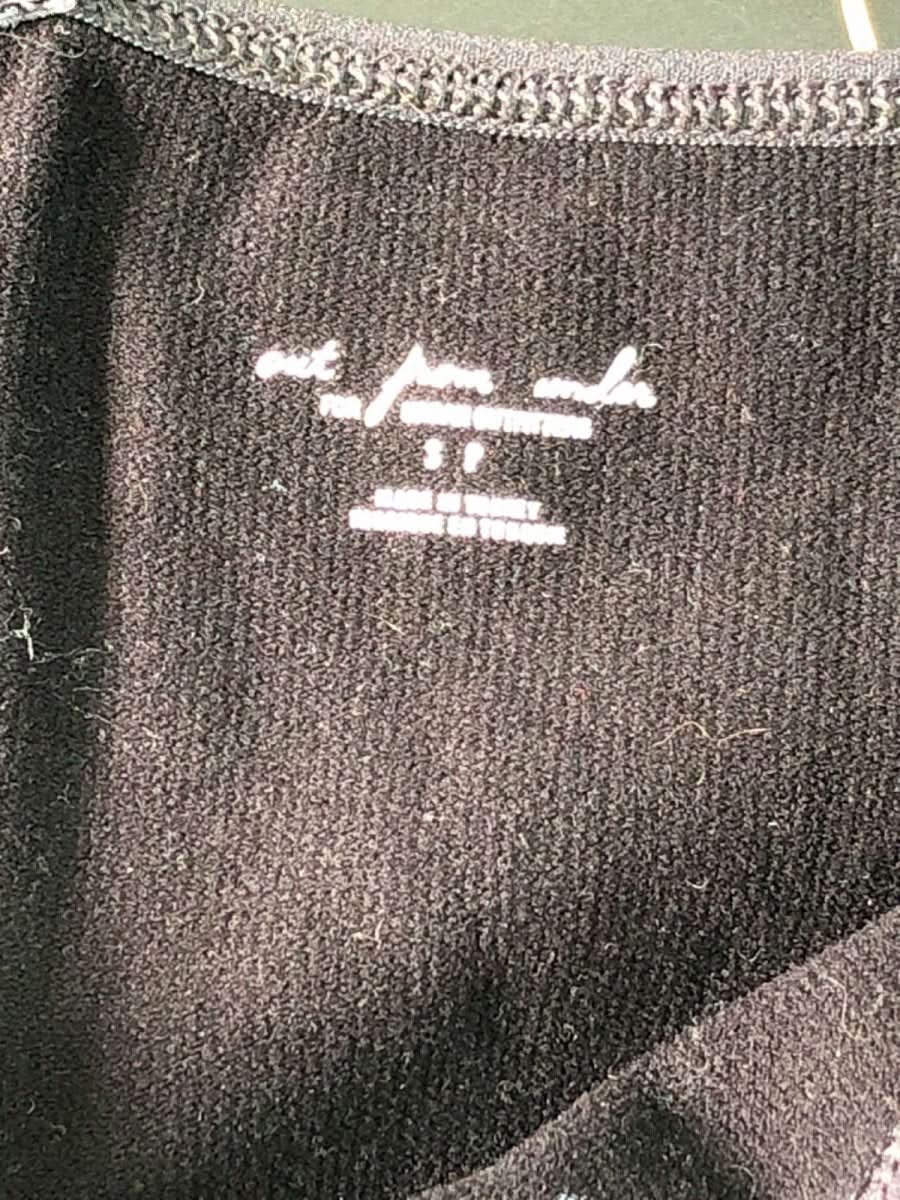 Anthropologie Out From Under Black Asymmetrical Cutout Bodysuit Size S - Reliked