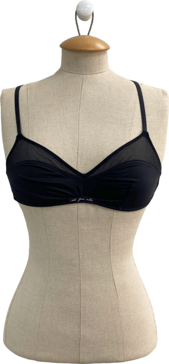 Anthropologie Out From Under Black Bralette UK S - Reliked