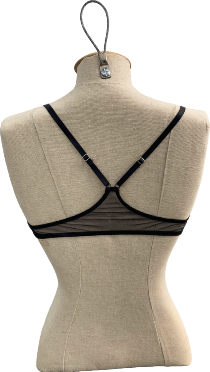 Anthropologie Out From Under Black Bralette UK S - Reliked