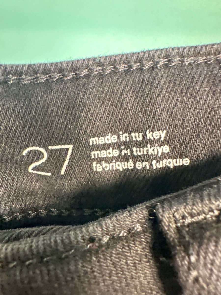 Anthropologie Pilcro Black Denim Jeans W27 - Reliked