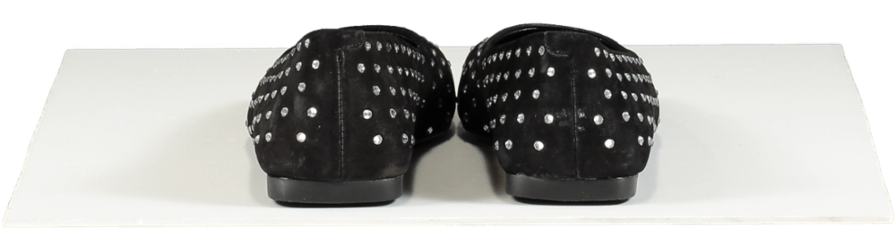 Anthropologie Vicenza Black Studded Ballet Flats EU 37 UK 4 - Reliked