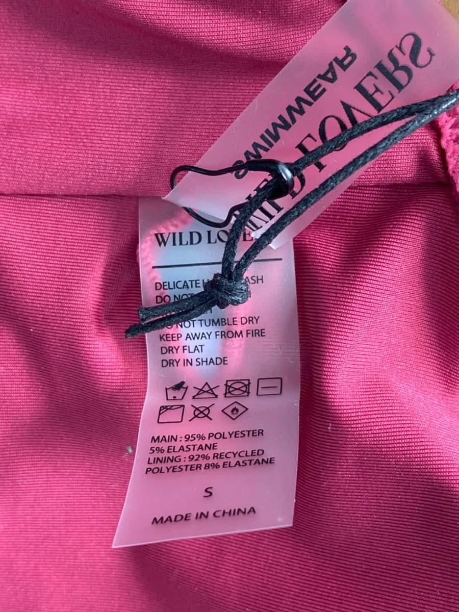 Anthropologie Wild Lovers Multicolour Tropical Print Bikini Set UK S - Reliked