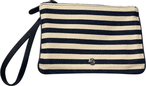 Apoella Blue Riviera Canvas Pouch Striped One Size