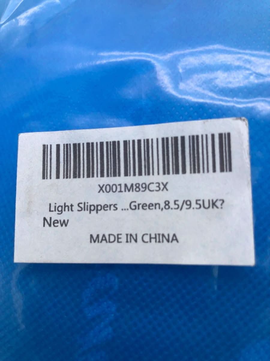 Aqua Blue Knit Yoga Slippers / Aqua Watersport trainers UK 8.5/9.5 - Reliked