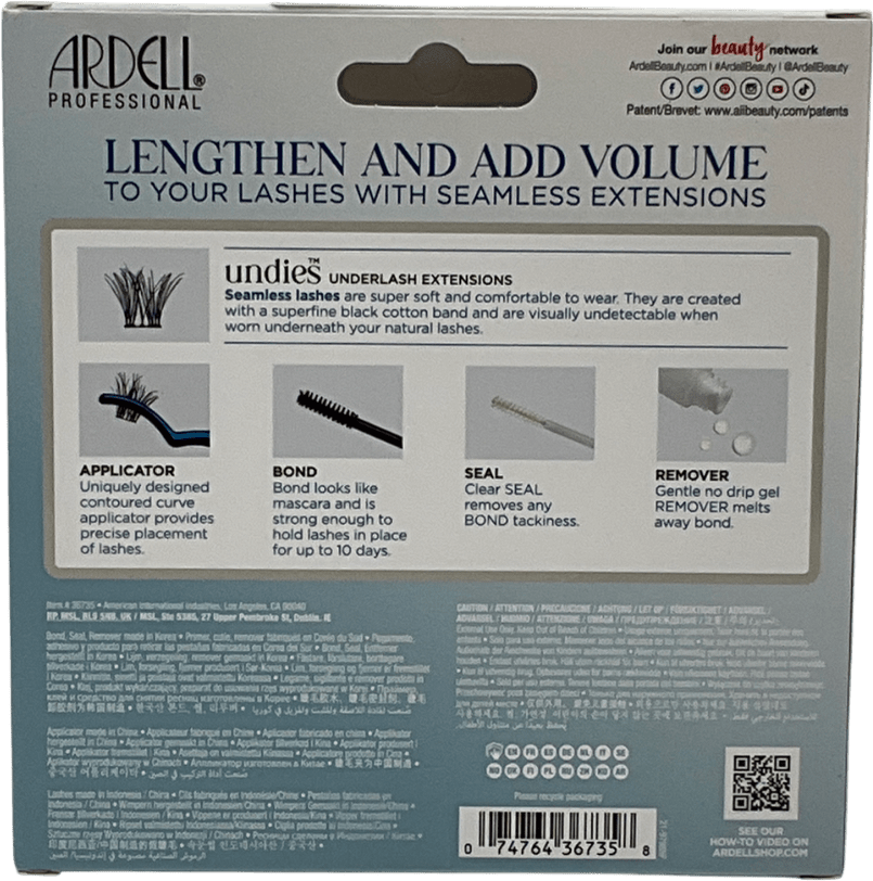 Ardell Seamless Underlash Extensions Starter Kit - Wispies One size - Reliked