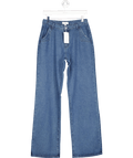 Aria Cove Blue Wide Leg Jeans UK 8 - Reliked