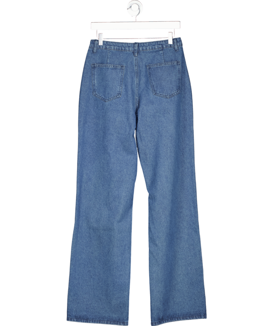 Aria Cove Blue Wide Leg Jeans UK 8 - Reliked