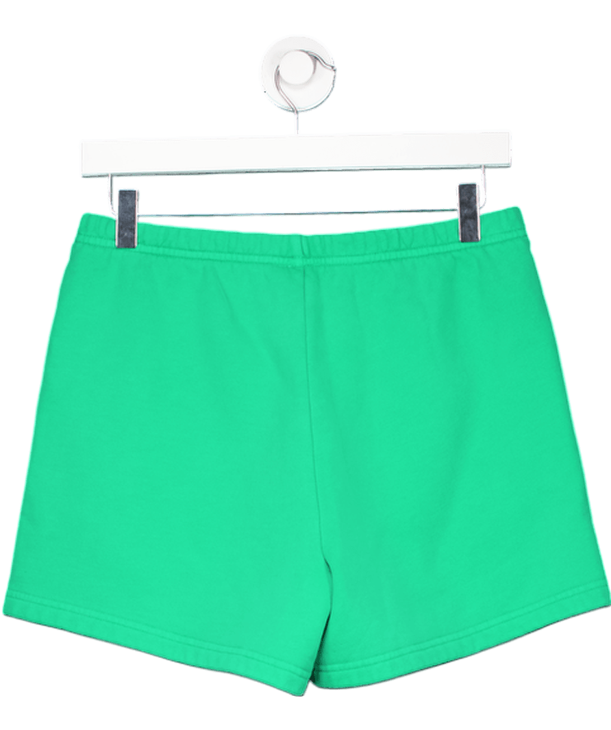 ARITZIA Green Cozy Sweatfleece Perfect Hi - rise Mini Short UK M - Reliked