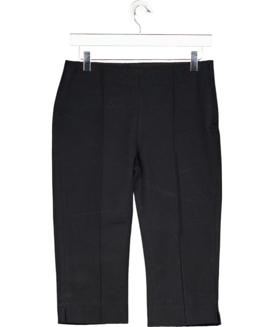 Arket Black Capri Trousers UK 10 - Reliked