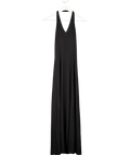 Arket Black Jersey Halterneck Midi Dress UK XS - Reliked